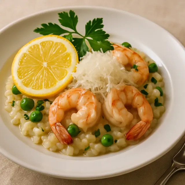 รีซอตโต้กุ้ง Instant Pot