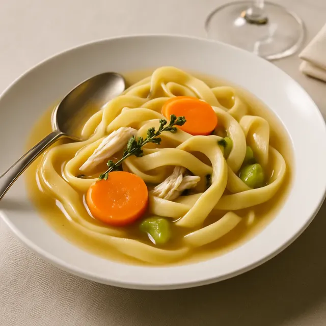 Ev Yapımı Yumurtalı Erişte