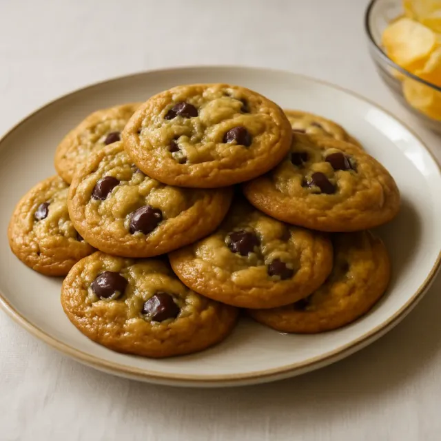 Cookies aux chips de pomme de terre