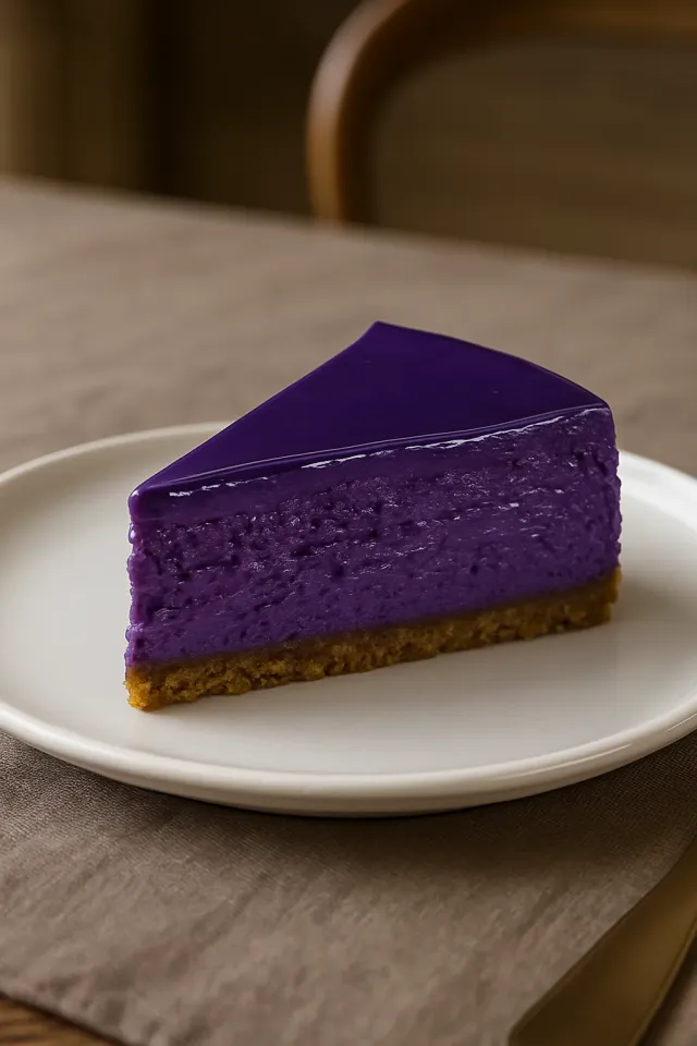 Cheesecake Ube