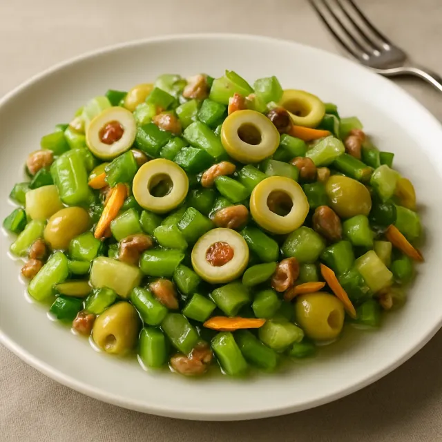 Limon Kireç Sebze Salatası