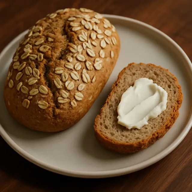 귀리 통밀 빠른 빵