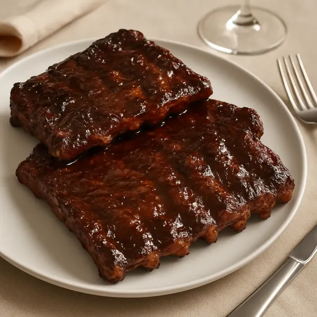 Easy St. Louis-Style Pork Ribs on Gas Grill
