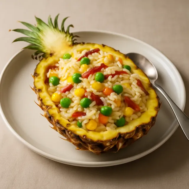 Pineapple Baked Rice