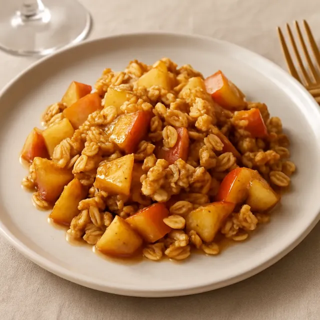 Crocante de Maçã na Fritadeira a Ar