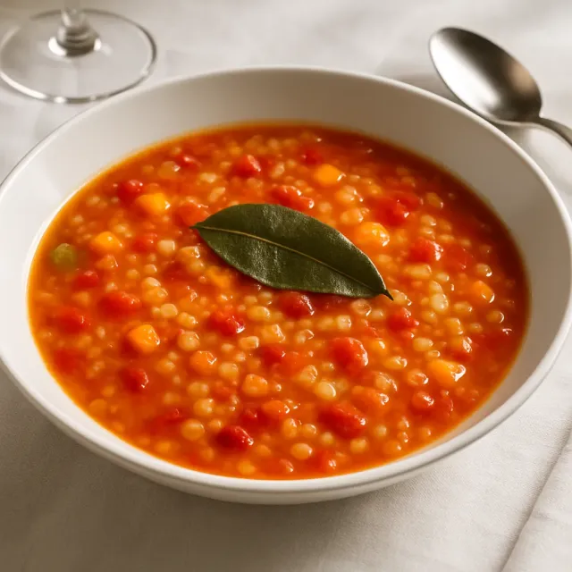 Französische Linsensuppe