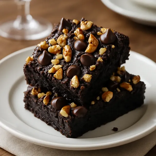Brownies de Batata-Doce