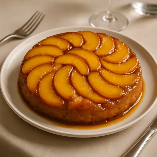 Nectarine Upside-Down Cake