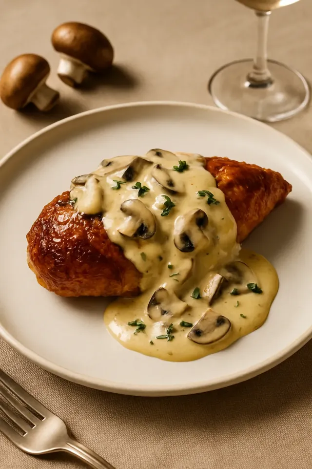 Cremige Pilzsauce