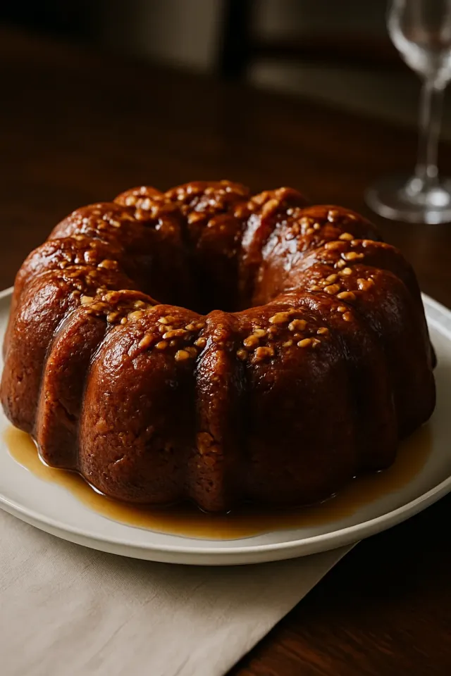 Bolo de Rum Dourado