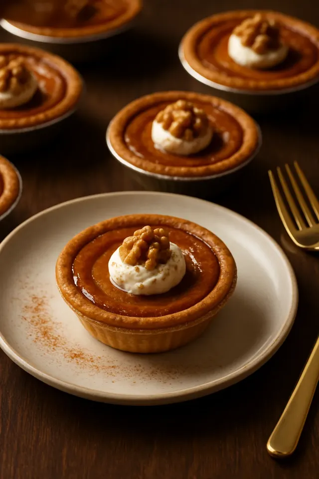 Mini-Süßkartoffel-Kürbiskuchen