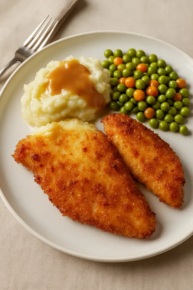 Quick Crispy Parmesan Chicken Breasts