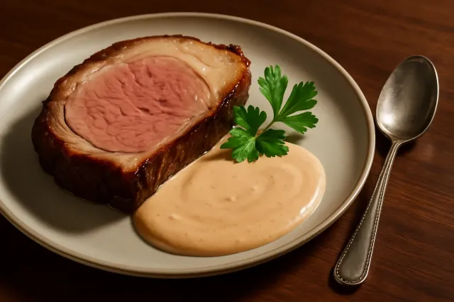Salsa alla Crema di Rafano per Prime Rib