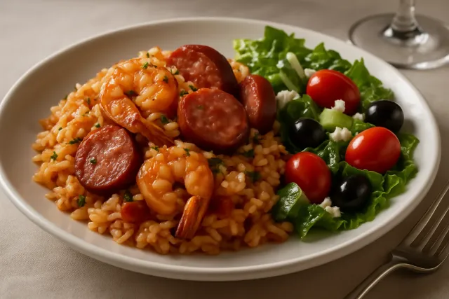 Simple Slow Cooker Jambalaya