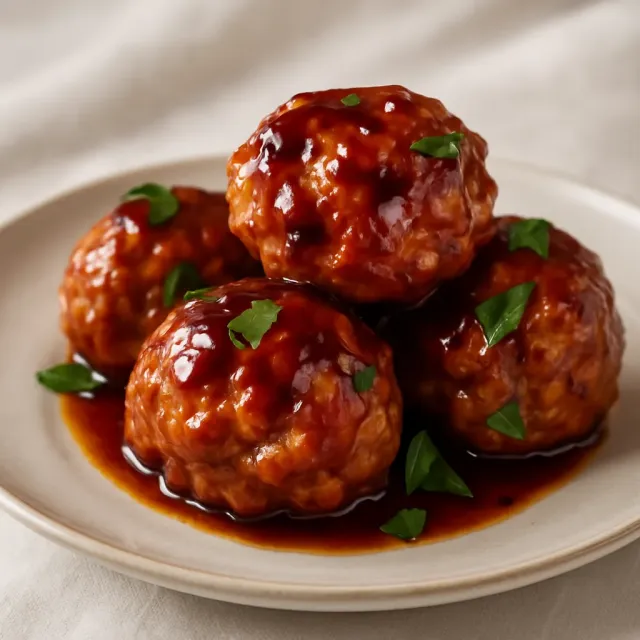 Teriyaki Chicken Meatballs