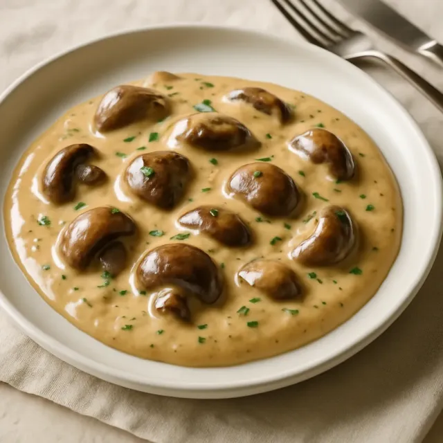 Sauce aux champignons