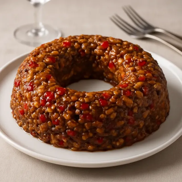 Bolo de Frutas na Caixa