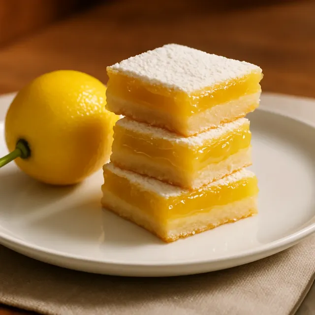 Лимонные батончики