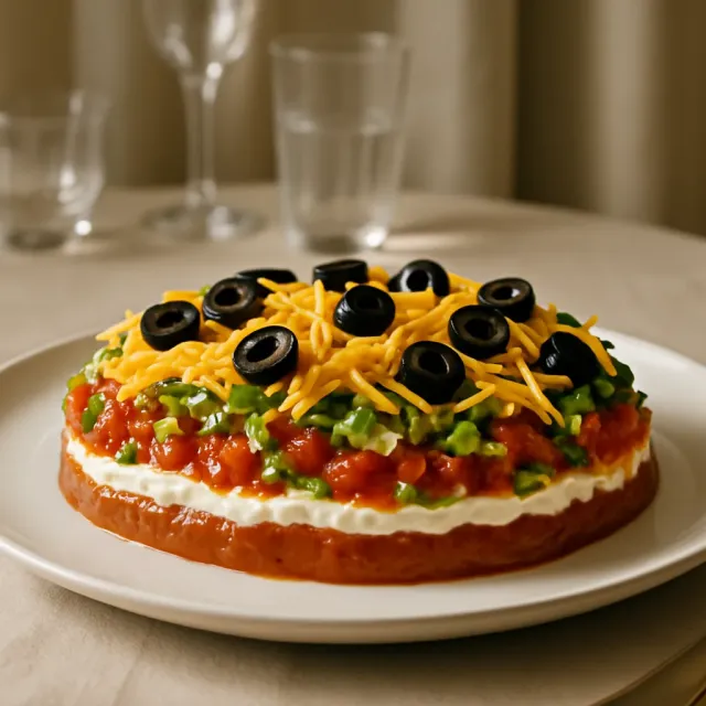 Семислойная закуска тако