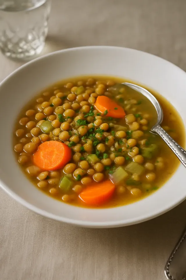 Lübnan Limonlu Mercimek Çorbası