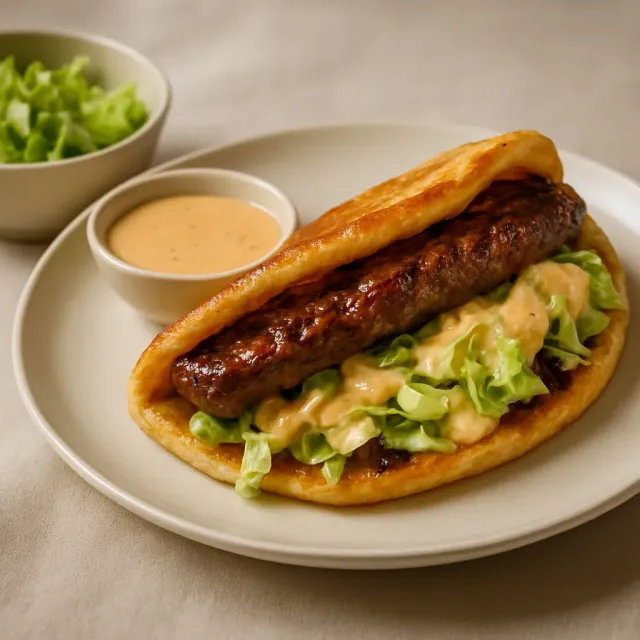 Smash Burger Taco