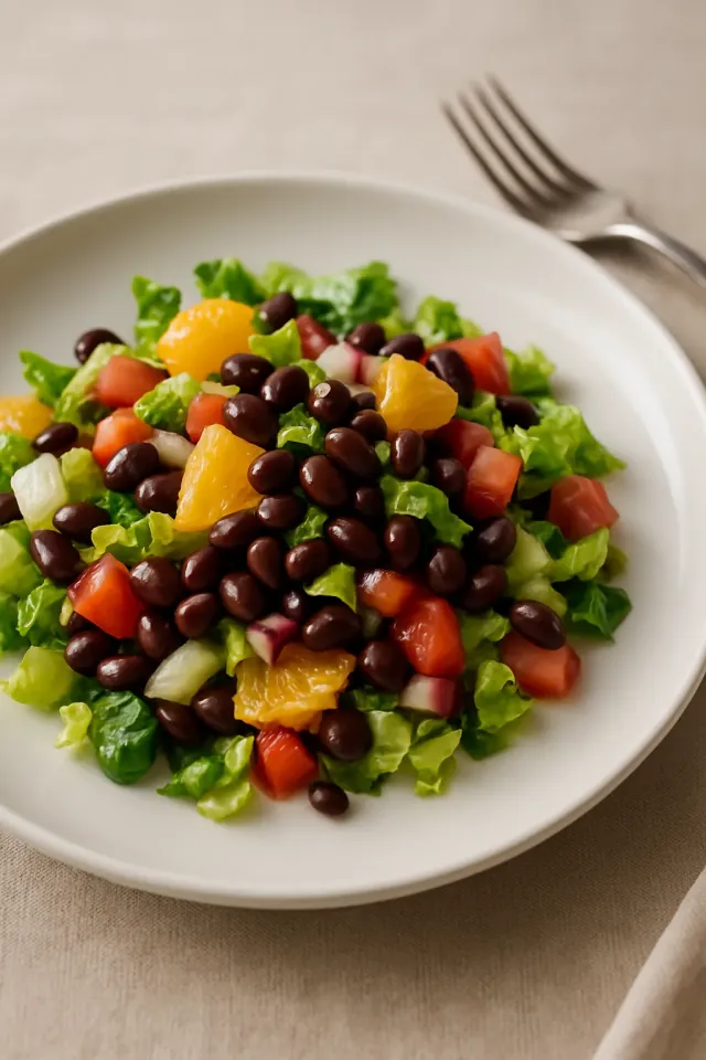 Salada de Feijão Caribenha