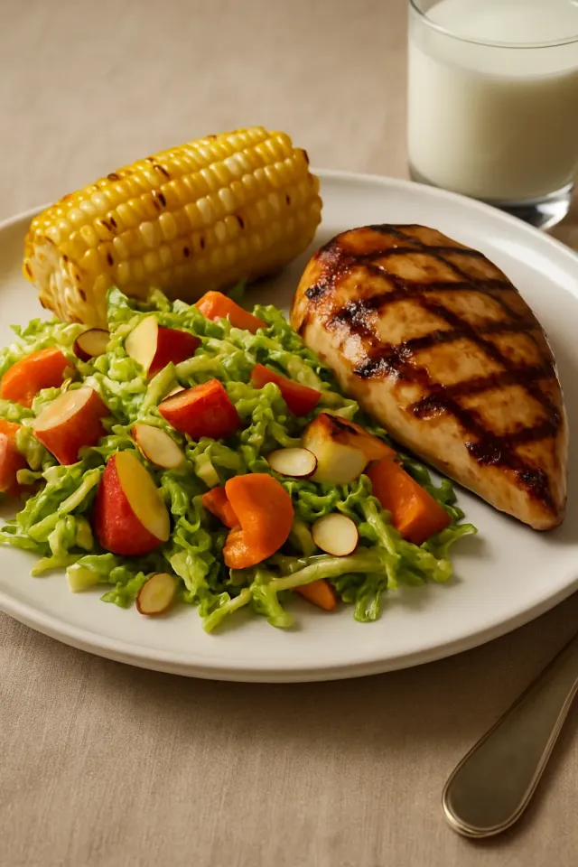 Salada de Repolho com Pimentão e Maçã
