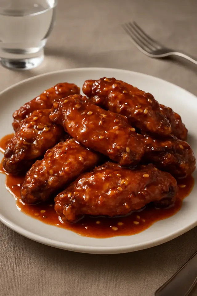 Sayap Ayam Pedas ala Jeri