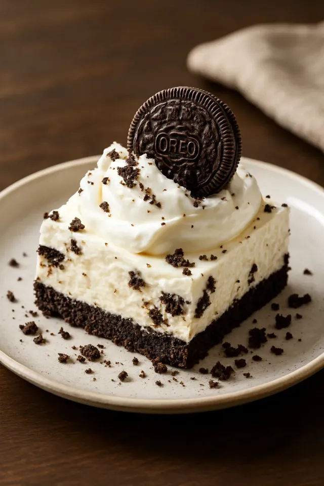 No-Bake Oreo Cheesecake