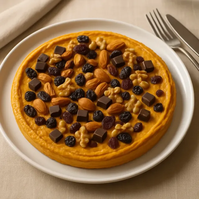 Torta de Pudim de Abóbora