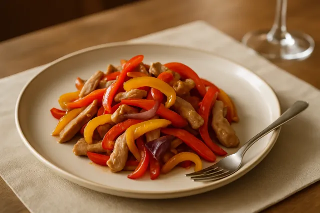Air Fryer Turkey Fajitas