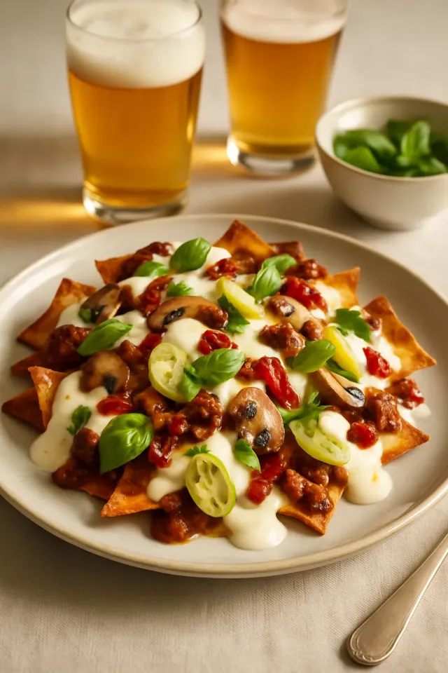 ลาซานญ่าเนื้อแบบNachos