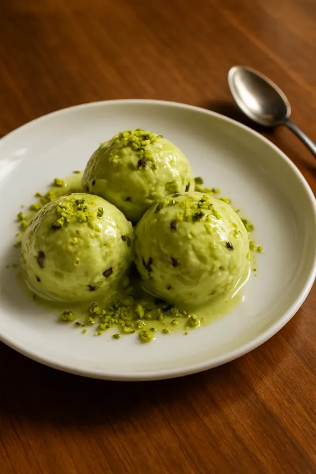 Pistachio Chip Ice Cream