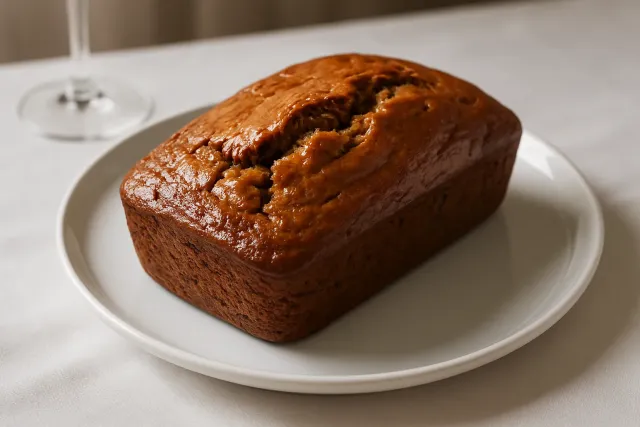 Bánh mì bí ngòi với đường nâu