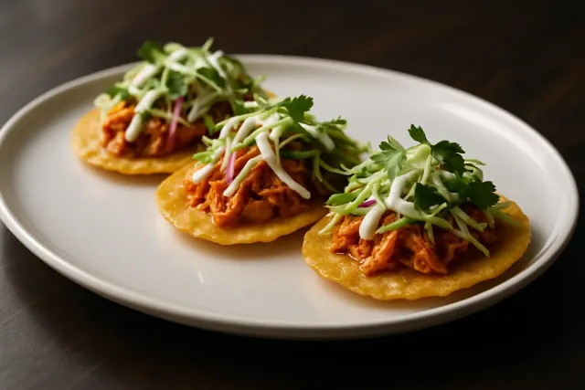 Aufgeblähte Tacoschalen