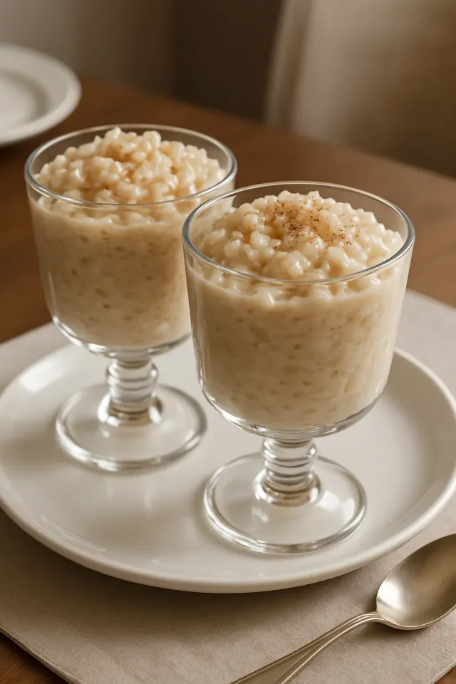 Bánh Pudding Gạo Cây Phong Canada