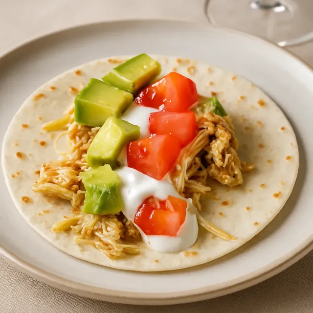 Hähnchen-Carnitas im Slow Cooker