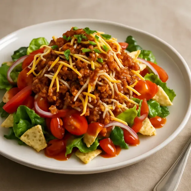 Sues Taco-Salat