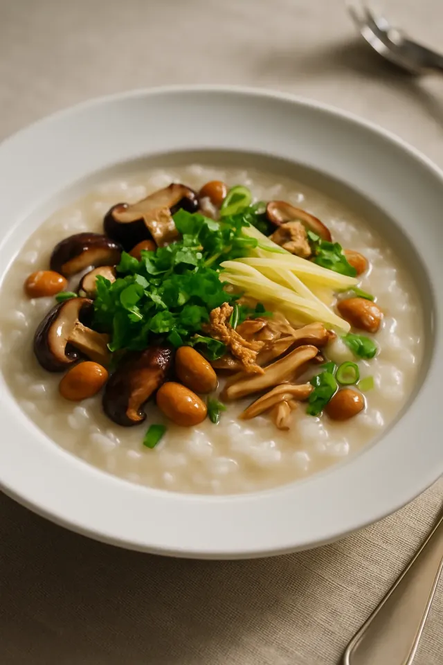 โจ๊กไก่งวงเทศกาลขอบคุณพระเจ้า