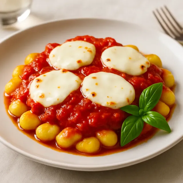 Gnocchi với Sốt Pomodoro