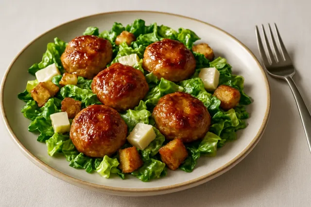 Ensalada César Crujiente de Patatas