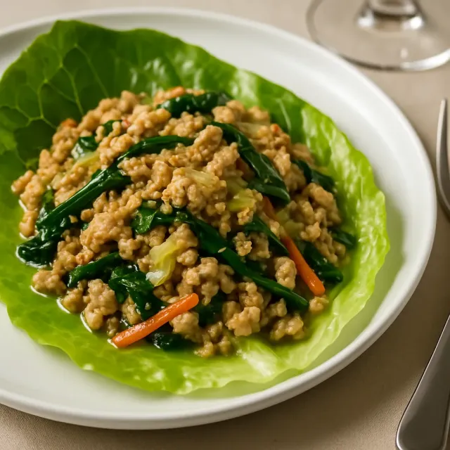Thai Ground Chicken Basil