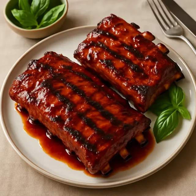 Southern Grilled BBQ Ribs