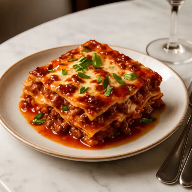 Best Lasagna with Ricotta Bechamel