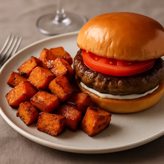 Bocados de Batata-Doce Doces e Picantes