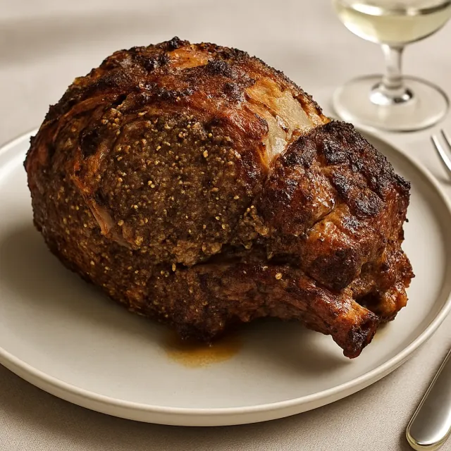 Easy Standing Rib Roast