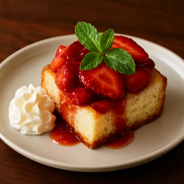 2-Ingredient Pineapple Angel Food Cake
