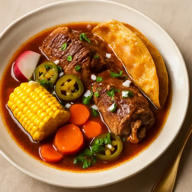 Caldo de Res (Meksikalı Sığır Çorbası)