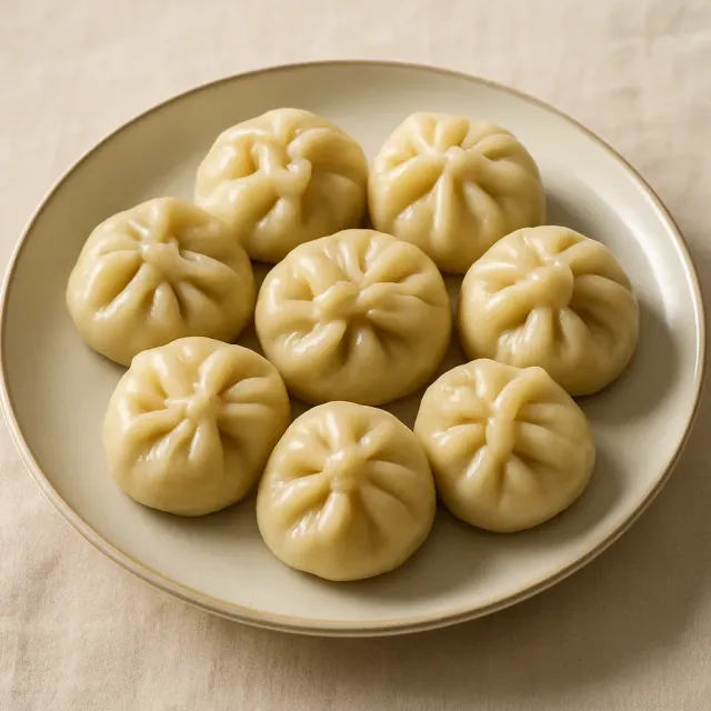찐 돼지고기 만두