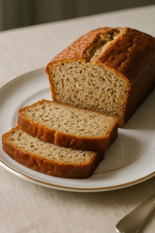 Einfaches Bananenbrot